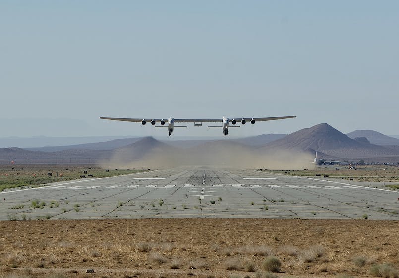 Stratolaunch Roc Takeoff Flight 6